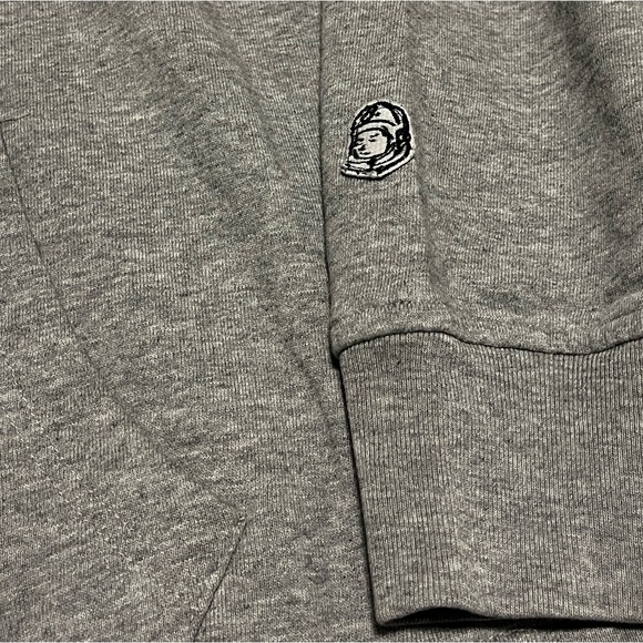 Billionaire Boys Club Small-Arch Logo Hoodie Gray Mens Small - Picture 2 of 6